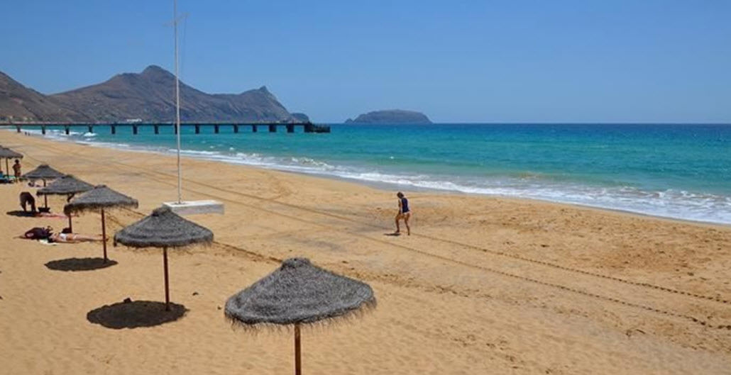 Praia da Fontinha, Cais do Porto Santo, Portugal